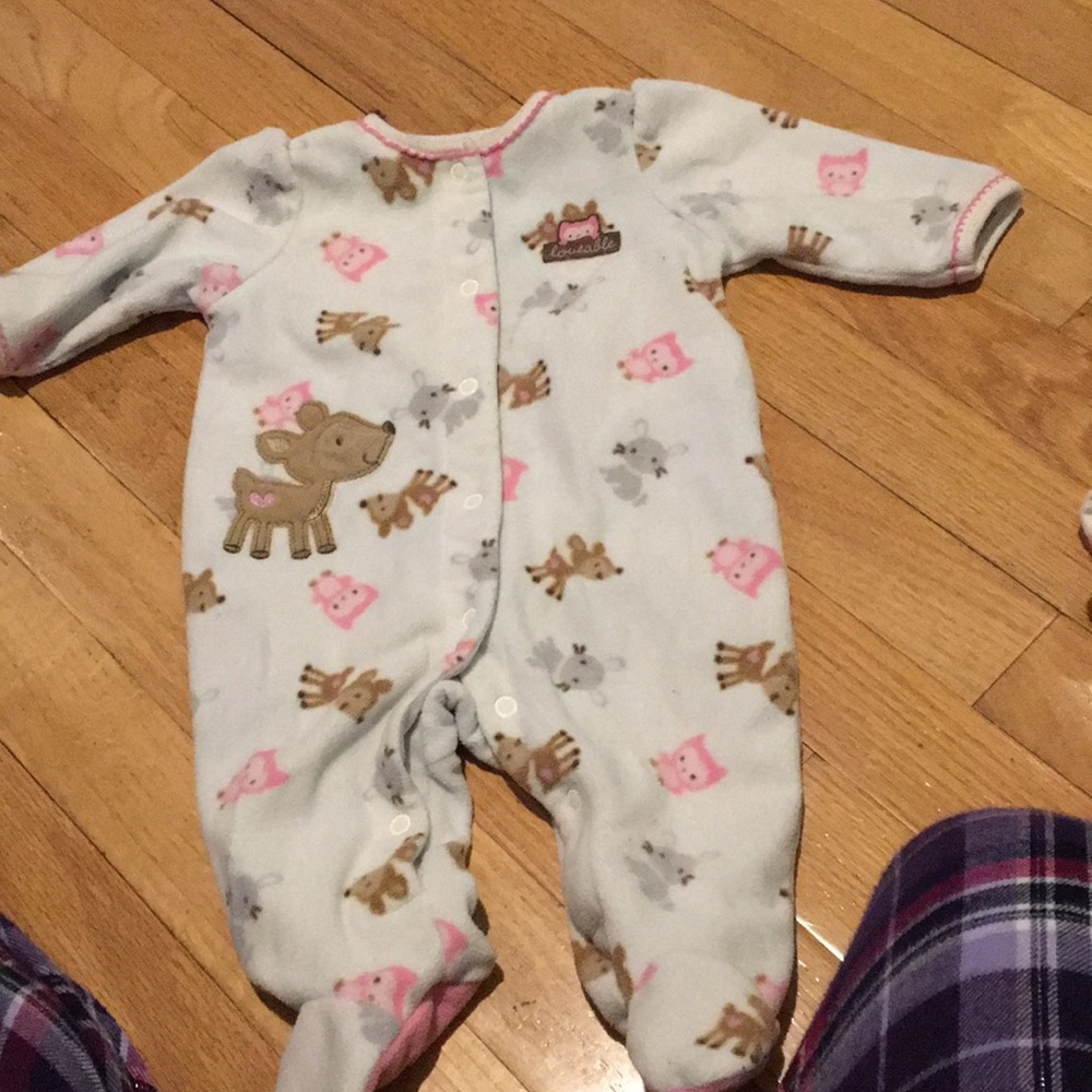 Girls fleece Sleepers